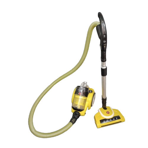 Hoover Vogue 5015PH Vacuum Cleaner, Yellow, Good Condition With Hose & Head