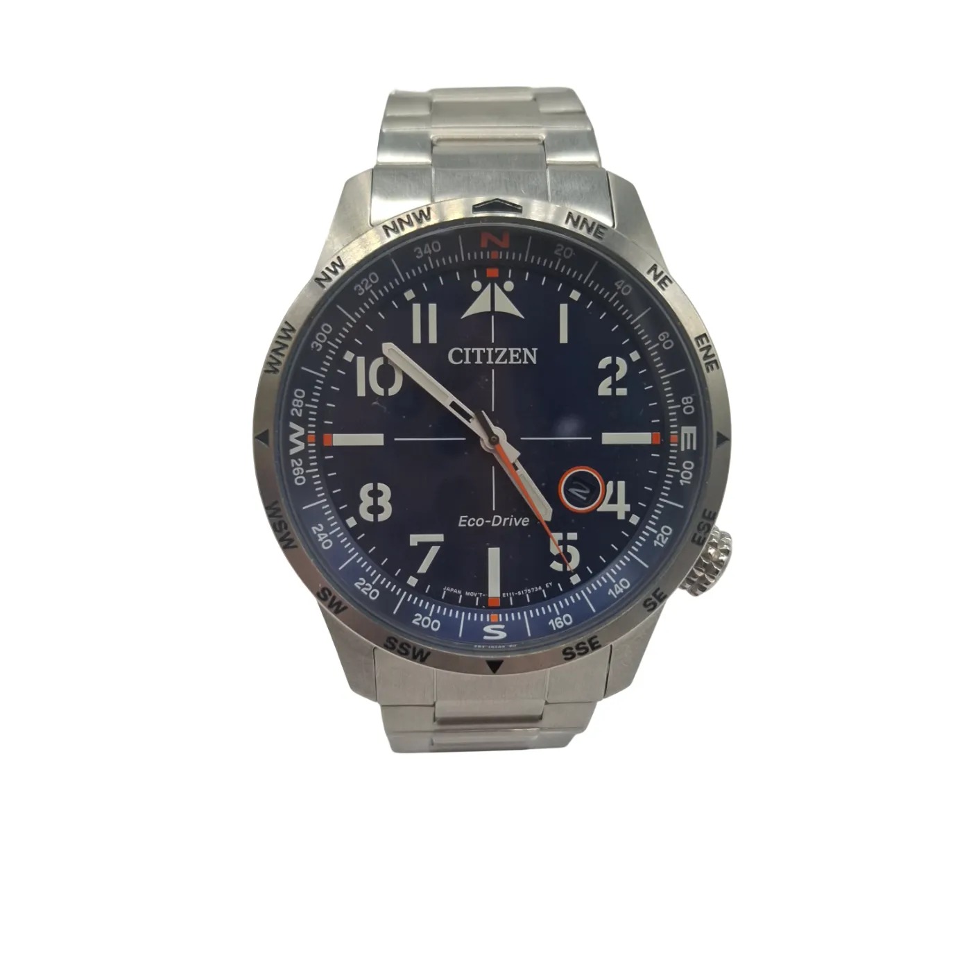 Unisex Silver Citizen Watch E111-S128242 (WR 1418384)
