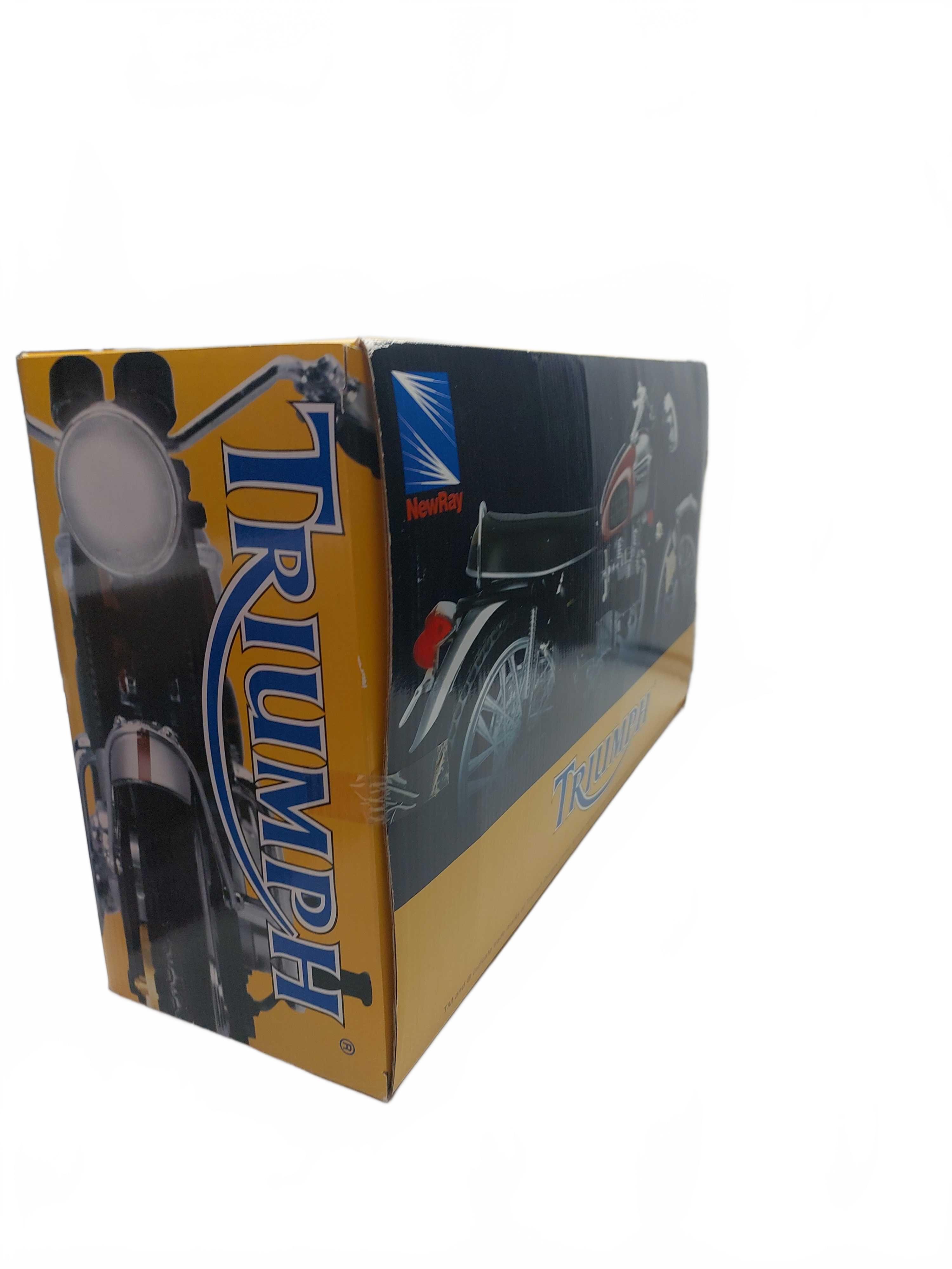 Newray Diecast Model Triumph Yellow (GB1436883)