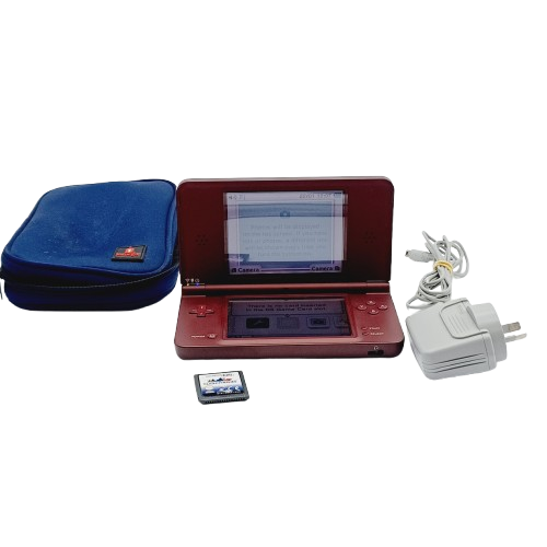 Nintendo DSi Console WAP-002 With Charger And Case