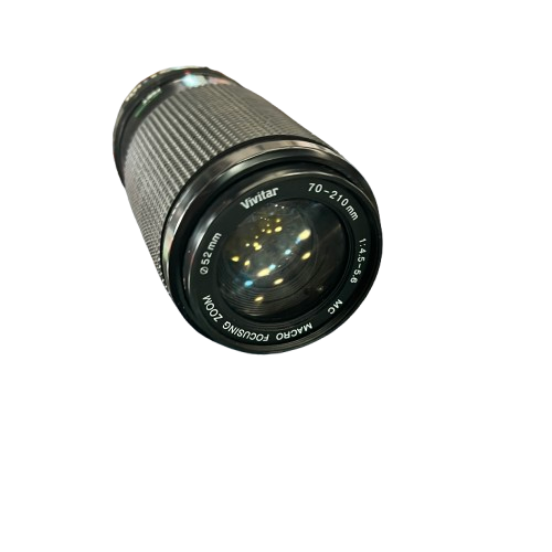 Vivitar Macro 1:4X 70-210mm f/4.5-5.6 MC Macro Focusing Zoom Lens (MK)