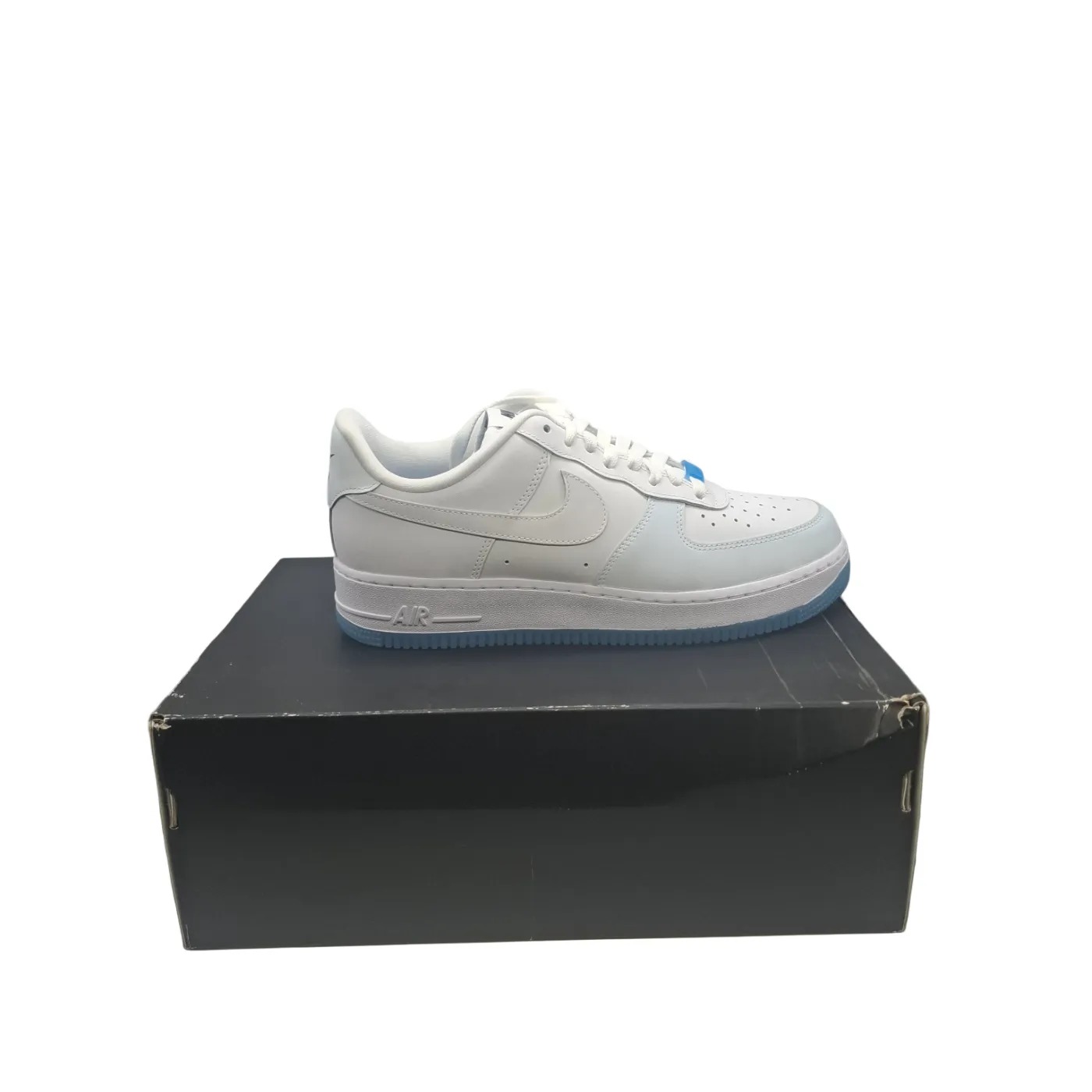 Nike Air Force 1 ’07 White UV Reactive Size: US 10 (FJ4146-122) (WR)