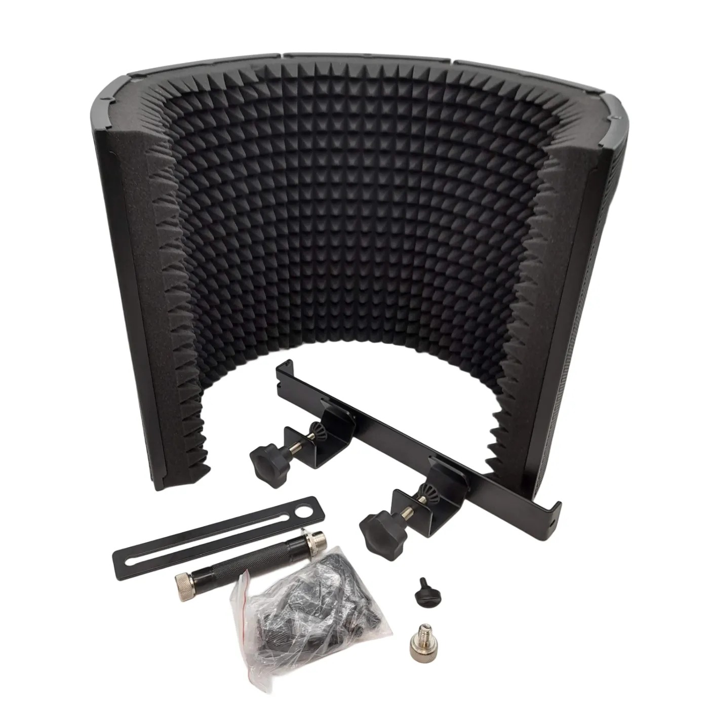 Ave Studio Microphone Set Vox Barrier Lg Acoustic Reflection Screen Black (WL 1420928)