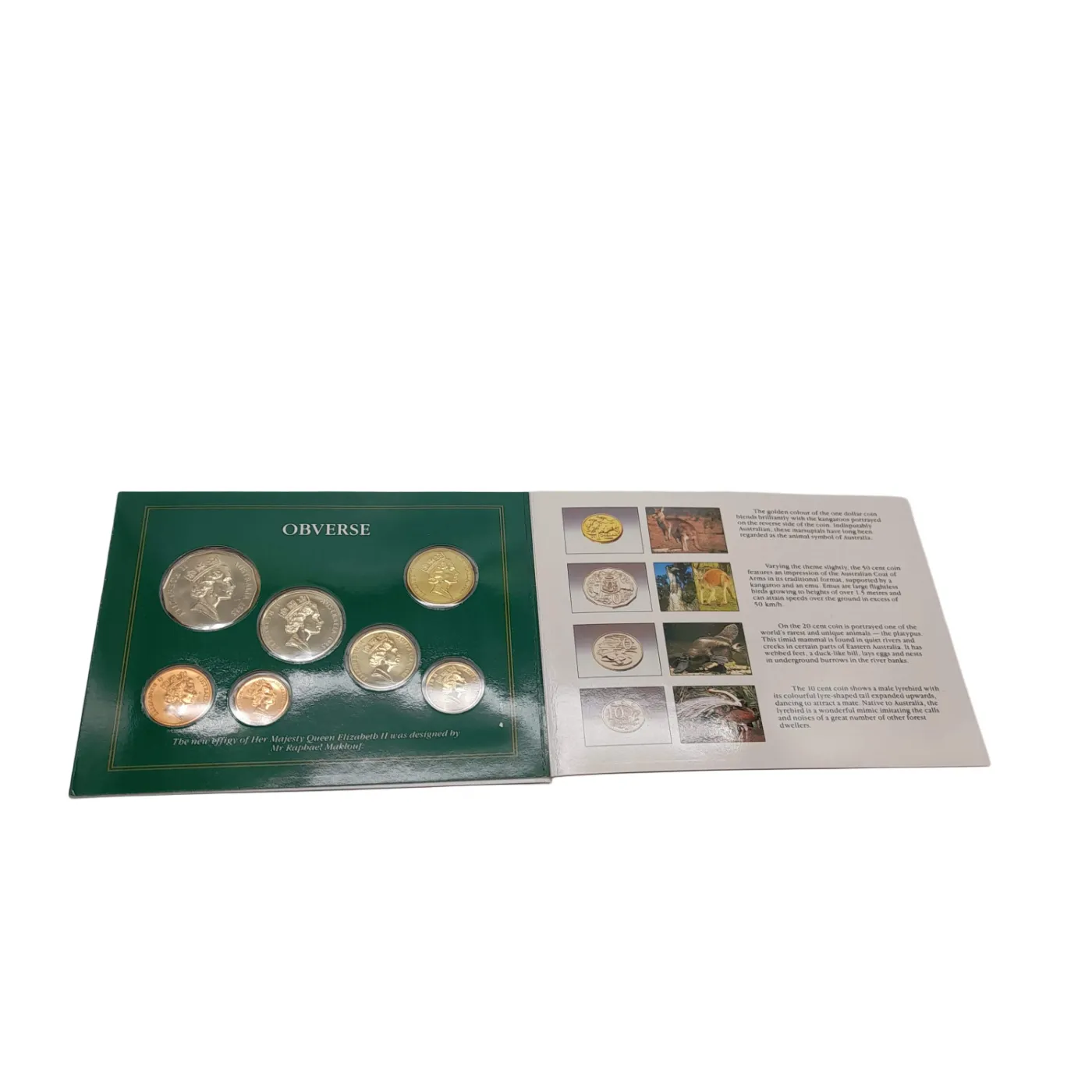 Royal Australian Mint Coin Set 1985 Mint Set Uncirculated (WR)