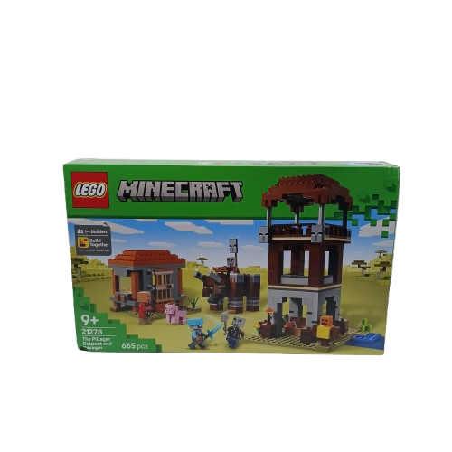 LEGO Minecraft The Pillager Outpost and Ravager 21278, Factory Sealed (CP)