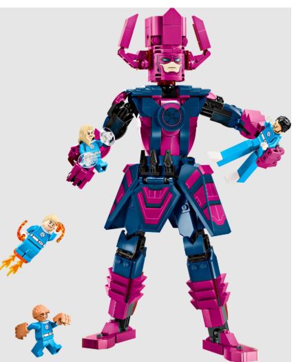 Lego Marvel Fantastic Four vs Galactus Construction Figure 76316 ( LIKE NEW ) ( LE )