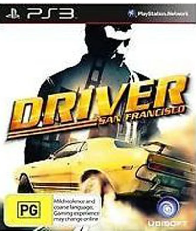 Driver San Francisco Playstation 3 Game With Manual Good Condition