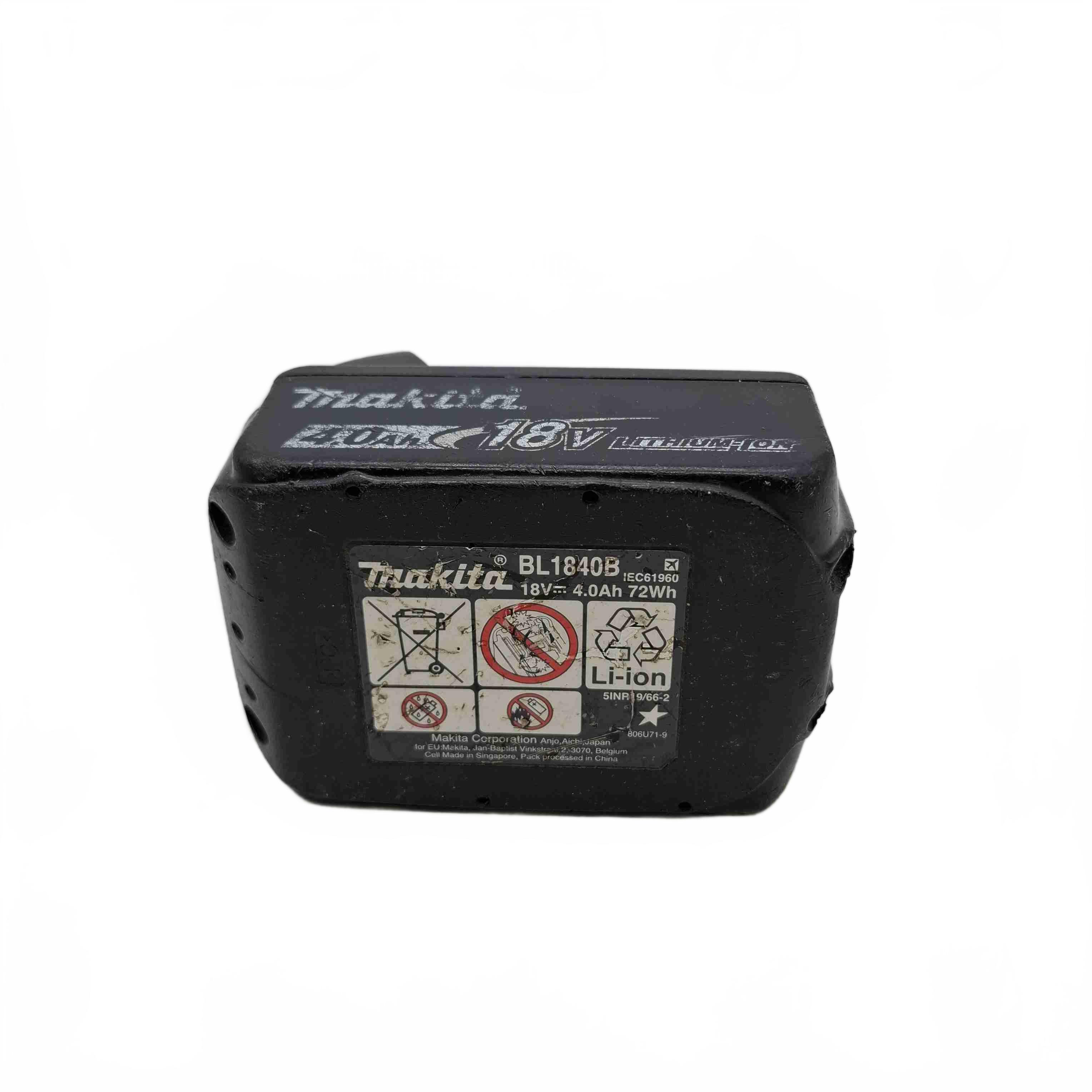 Makita 18V LXT 4.0Ah Lithium-Ion Battery BL1840B (WR 1433615)