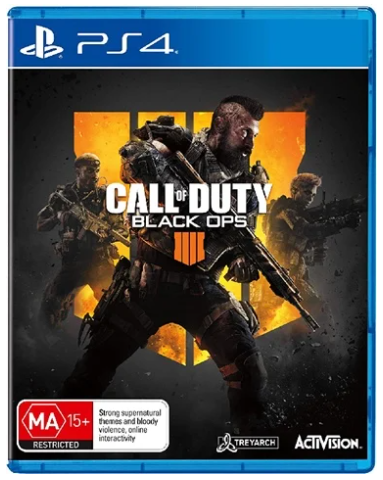 Call Of Duty Black Ops 4 Playstation 4 Game No Manual Good Condition