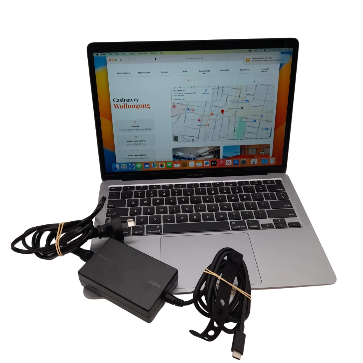Apple MacBook Air 13″ 2020 A2179 + Non-Original Charger (WL)