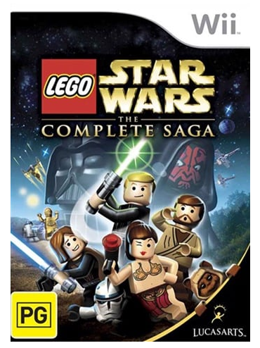 Star Wars The Complete Saga Nintendo Wii Game, Good Condition With Manual (CP-1352296)