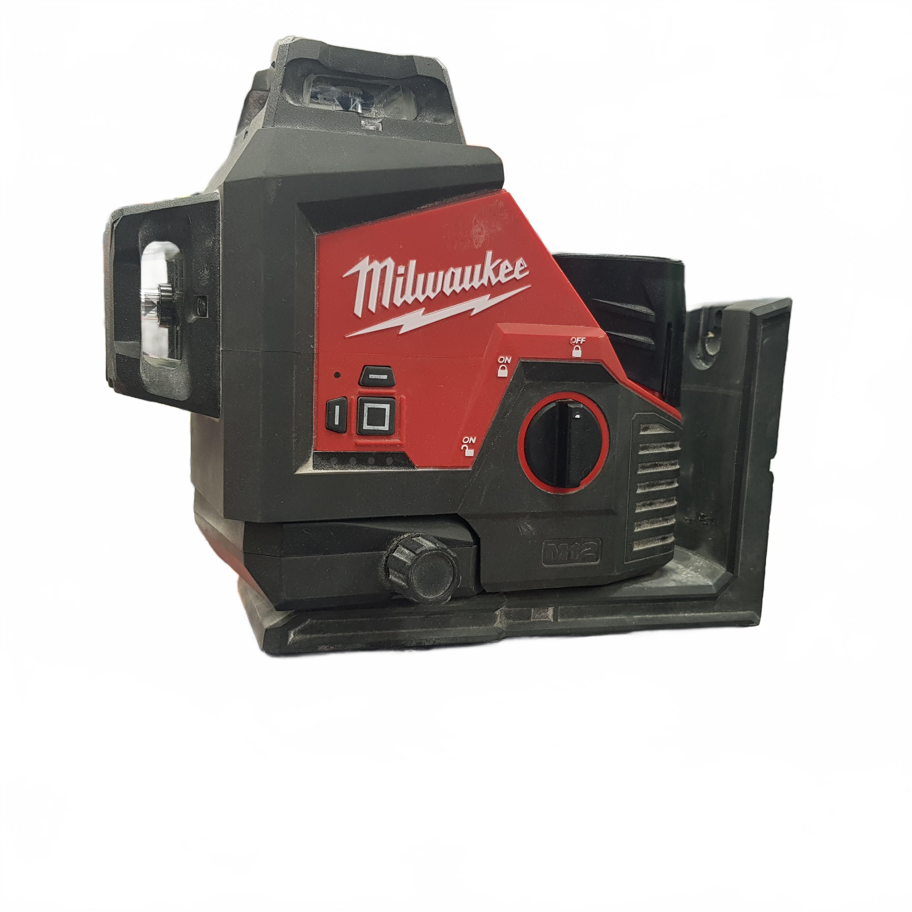 Milwaukee M12 3PLA 3-Plane Laser Level Red/Black (1435281) (MR)
