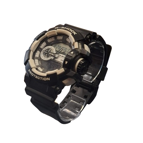 Mens Black Casio G Shock Watch GA400 (GE)