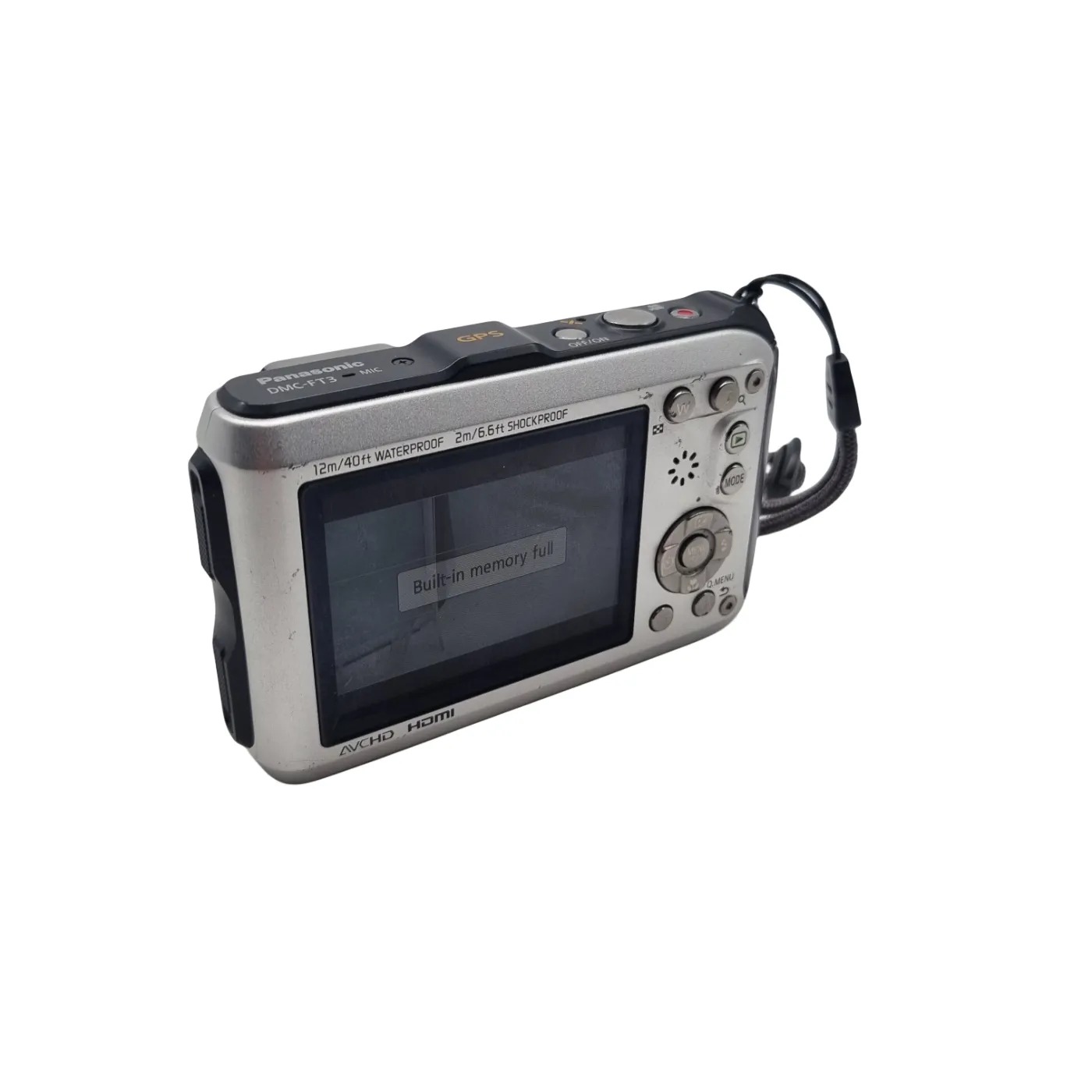 Panasonic Lumix DMC-FT3 With Case and Charger (WR 1406532)