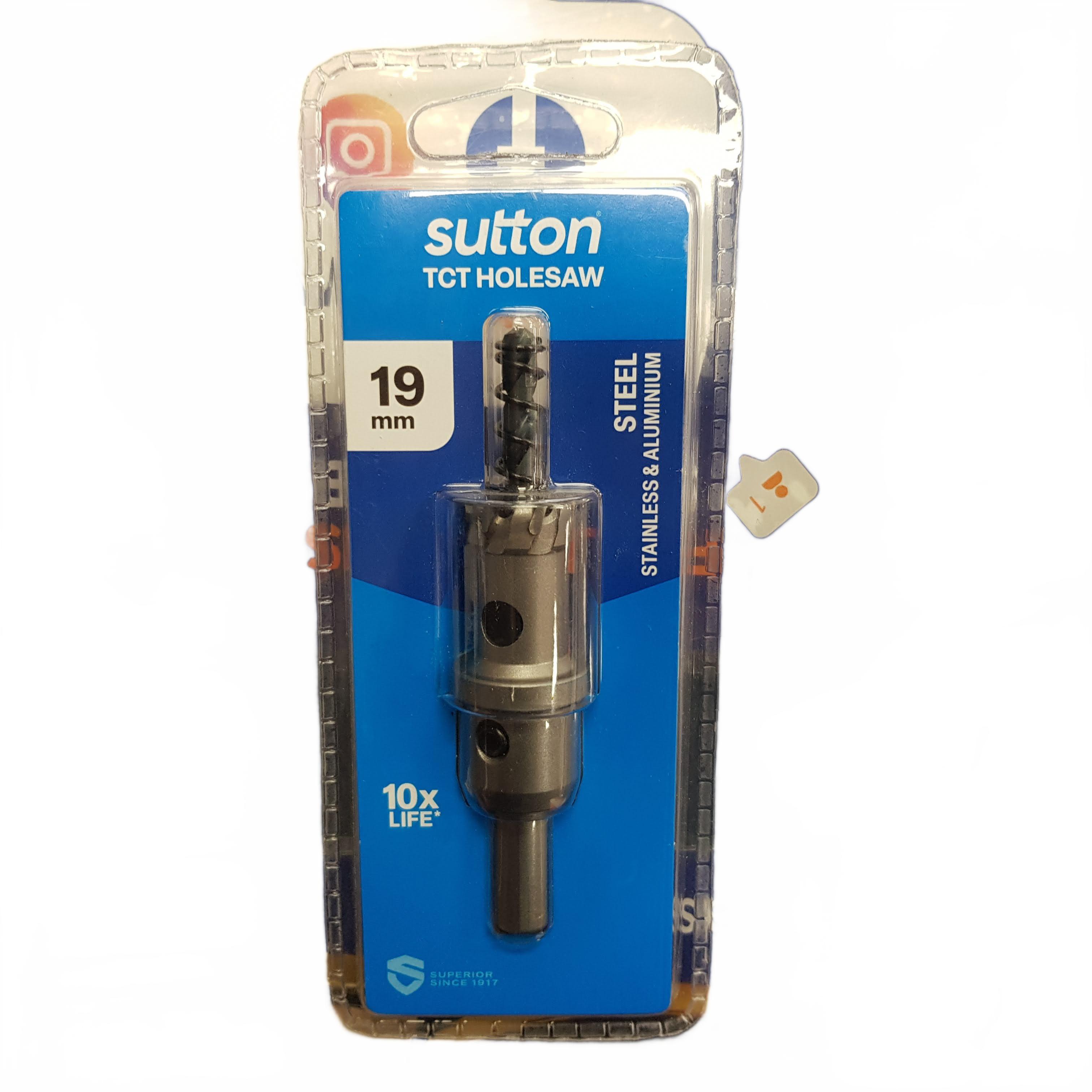 Sutton Tools TCT Holesaw 19mm H1170190 (MR)