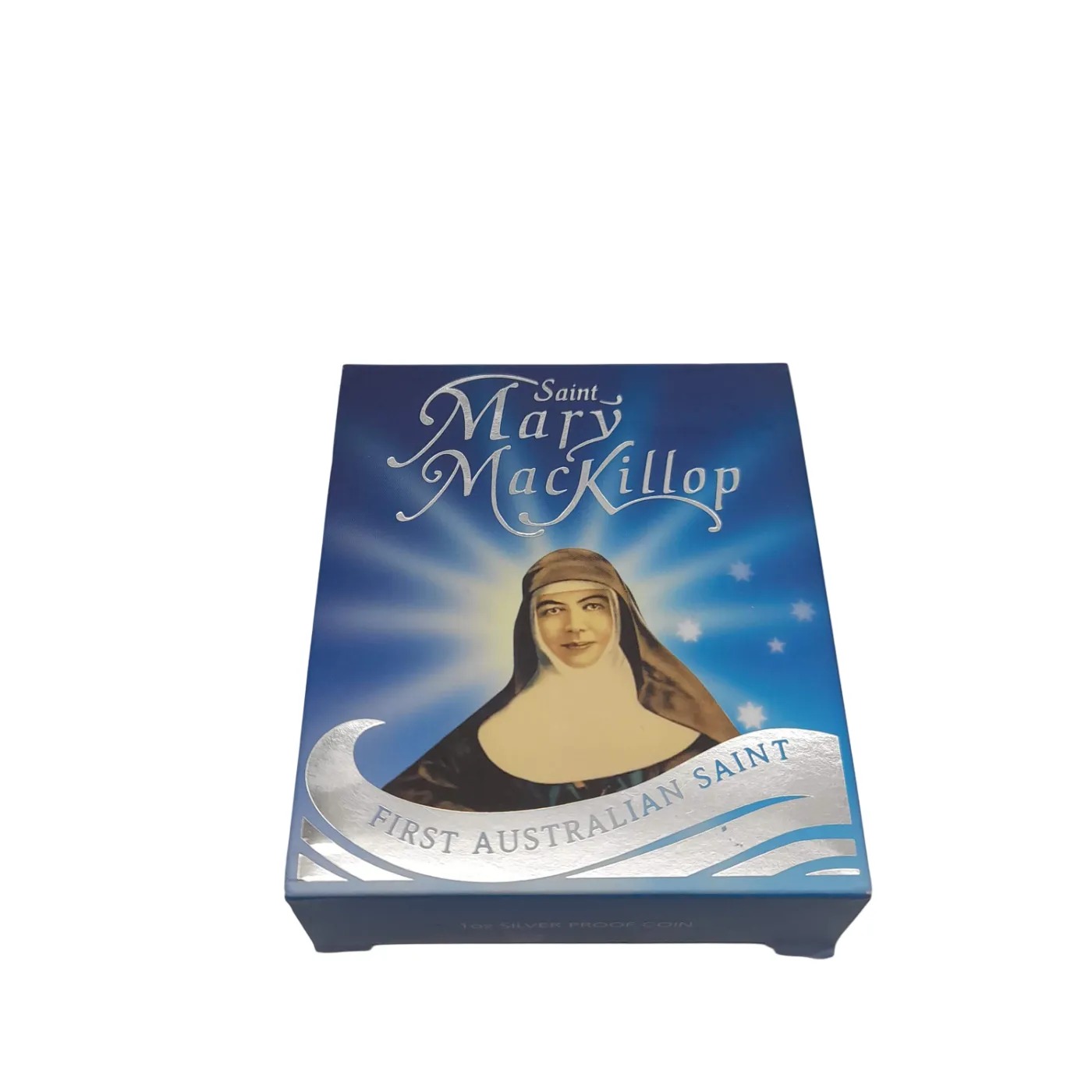 Saint Mary MacKillop 1oz Silver Proof Coin 2010 with Case and Hard Cover (WL1413412)