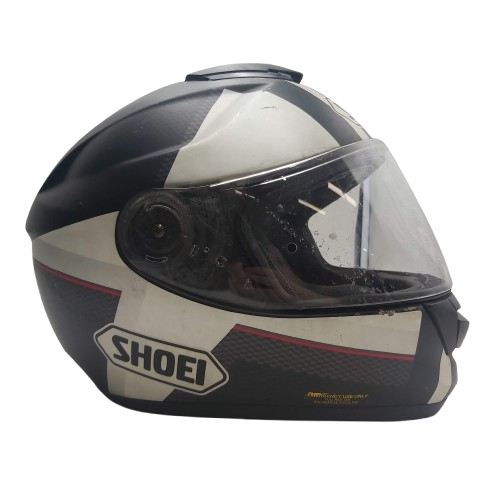 Shoei GT-Air Exposure Helmet Black and White TC-5
