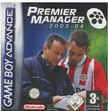 Premier Manager 2003-04 Gameboy Advance Cartridge Only Good Condition (CP1353176)