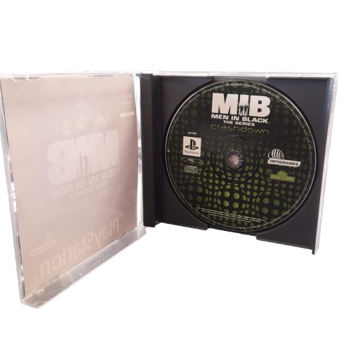 Men in Black Crashdown PS1 Game (GE)