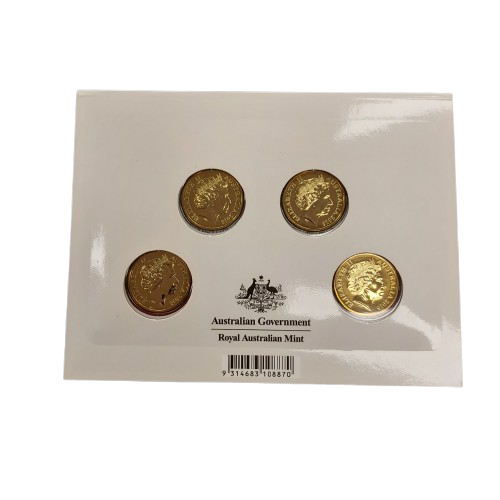 Australia’s First Mints Growth From Gold 2016 Four Coin Mintmark + Privy Mark Set