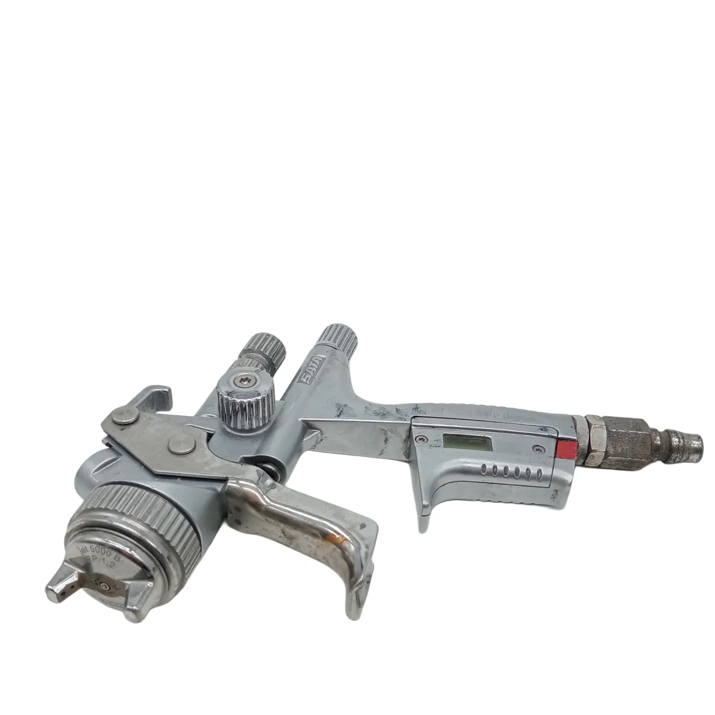 SATA Spray Gun Jet 5000 B RP Digital – Silver (No Case) (WR 1353248)