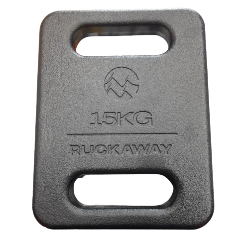Ruckaway Weight Bar 15kg Black (LN) PICK UP ONLY