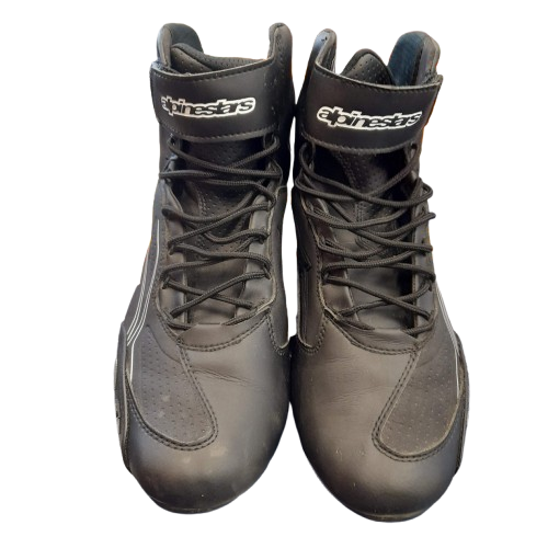 Men’s Alpinestars Faster 3 Motorcycle Boots Size US11 Good USED Condition (GE 1429764)