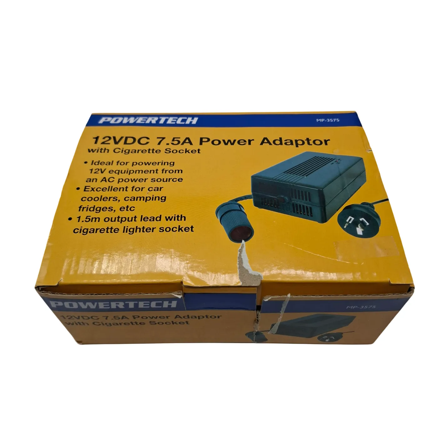 Powertech 12VDC 7.5AH Power Adapter MP‑3575 (WR)