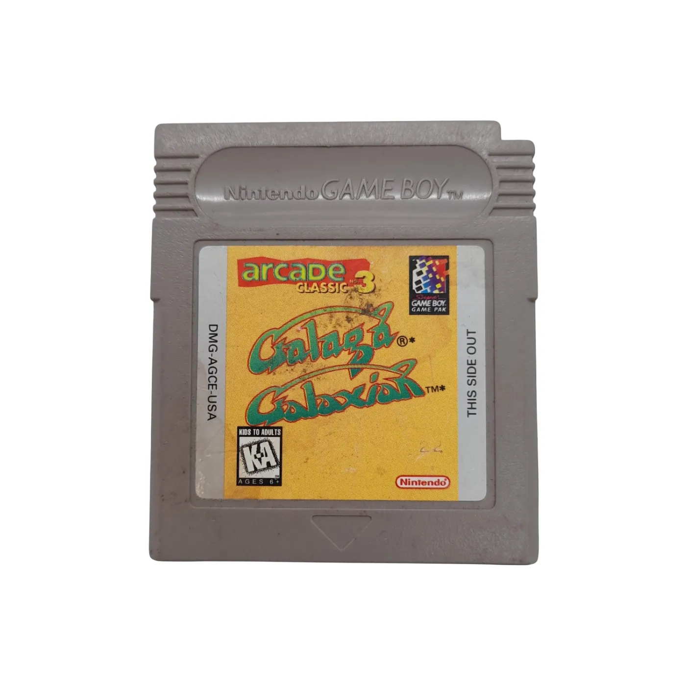 Nintendo Gameboy Game: Arcade Classic 3 – Galaga / Galaxian *Cartridge Only* (WL)