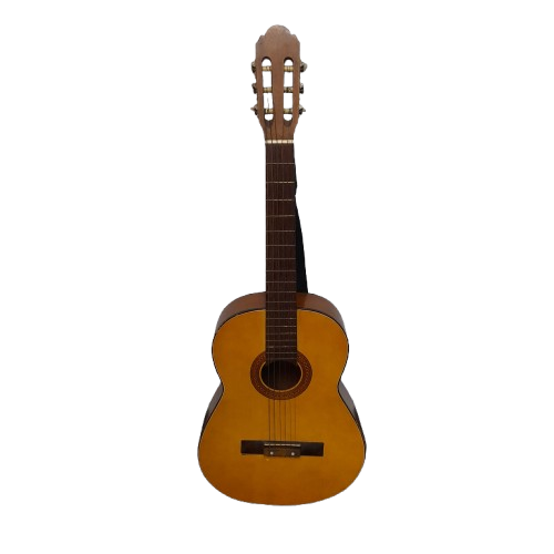 Generic Unbranded Acoustic Guitar Brown with Strap (MR)
