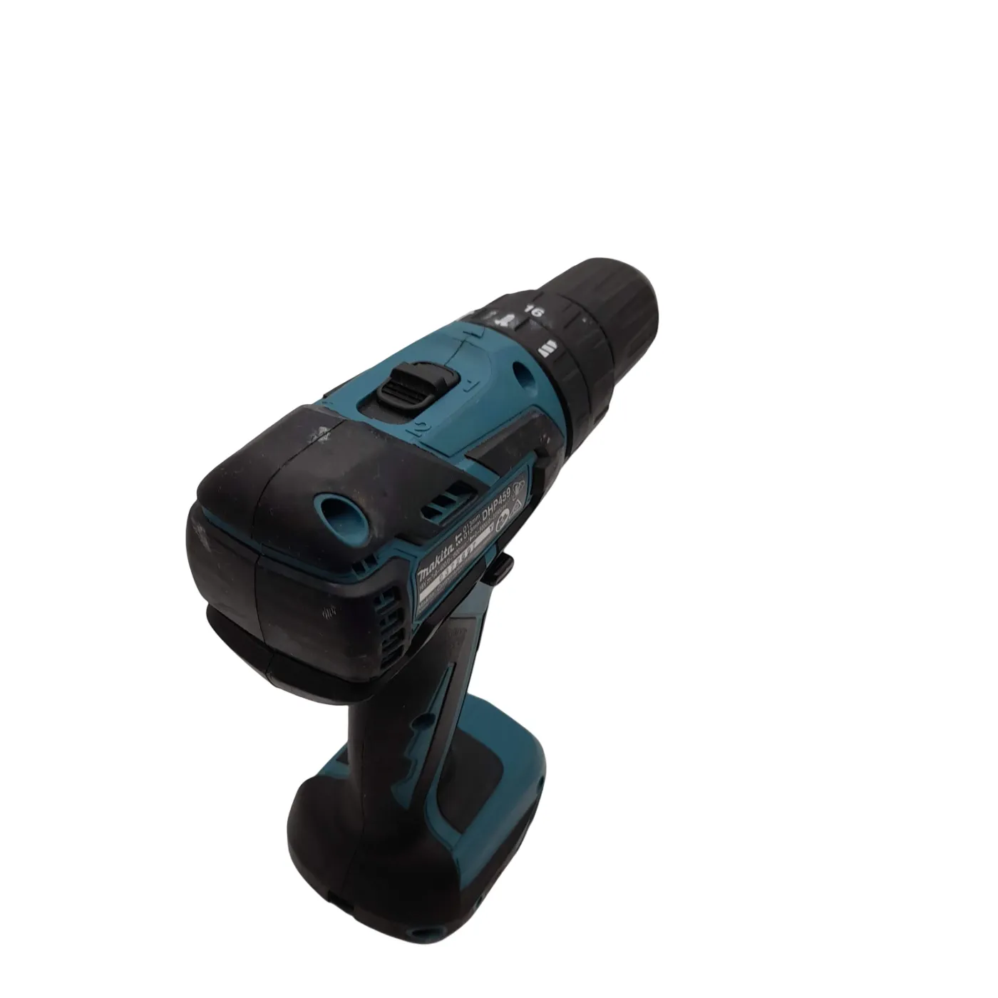Makita DHP459 18V Cordless Hammer Driver Drill Green Black Skin (WL1419056)