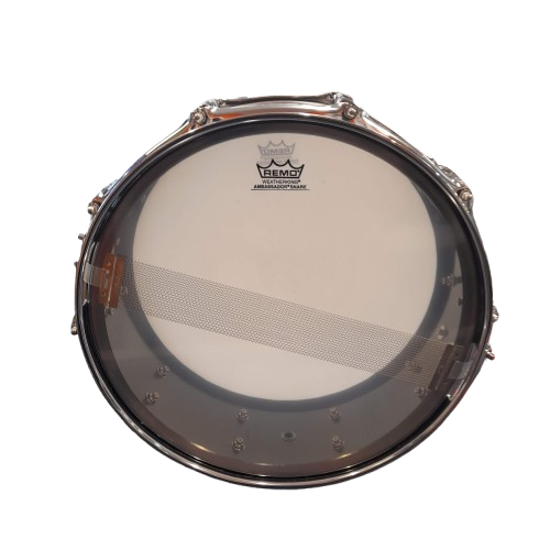 Pearl Chad Smith Signature Snare Drum 14″ x 5″ Black Nickel-Plated Steel (CS061642) (GE)