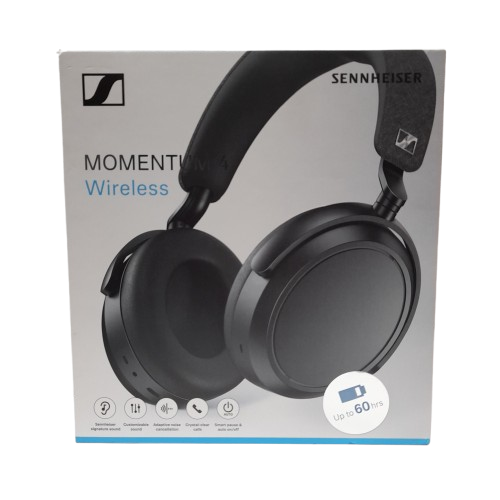 Sennheiser Momentum 4 Wireless Bluetooth Headphones Black (With The Box) [MR]