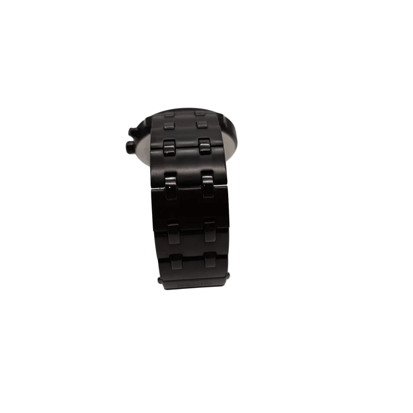Mimco Timepeace Black and Purple Colourway Watch with Box (WL1417371)
