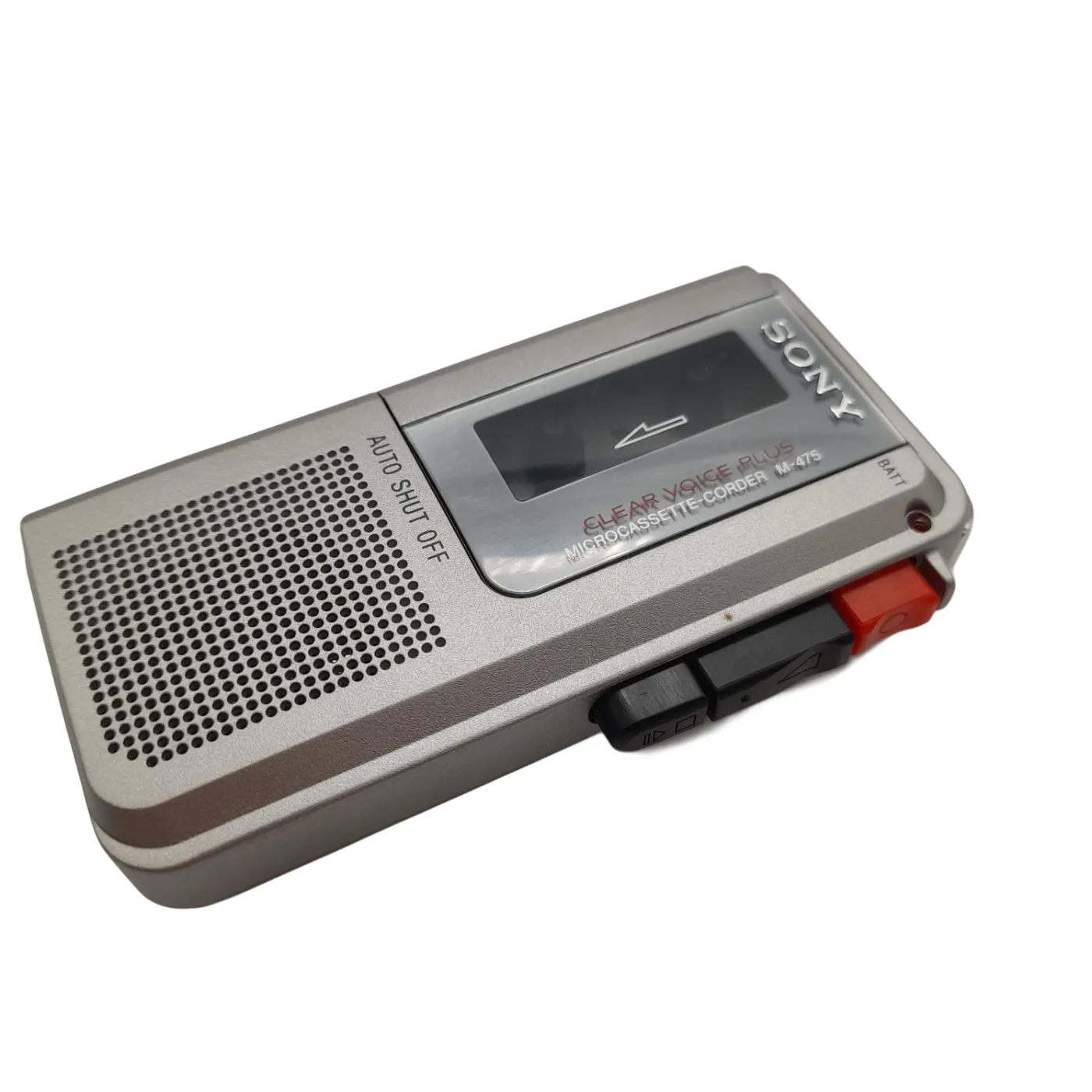Sony M-475 Micro Cassette Recorder In Box + Manual (WR 1341985)