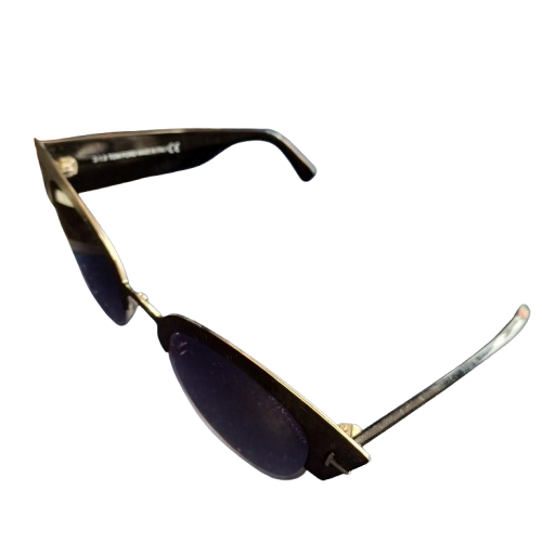 Tom Ford Sunglasses Alexandra 02   Black Silver No Case (lel)