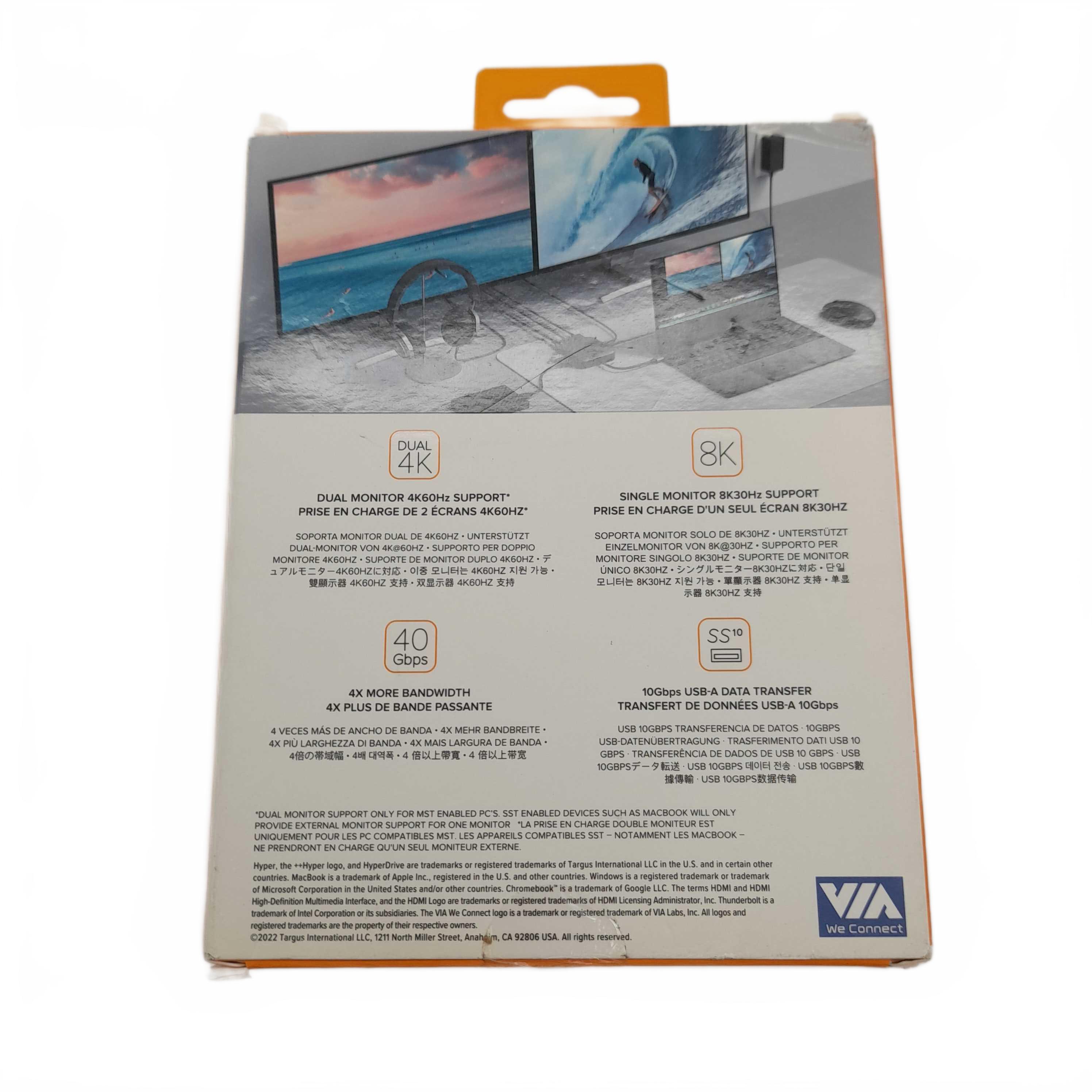 Hyper USB4 Mobile Dock In Box (WR 1425196)