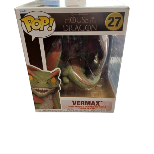 Funko Pop Vinyl Figure House Of The Dragon Vermax 27 ( LE )