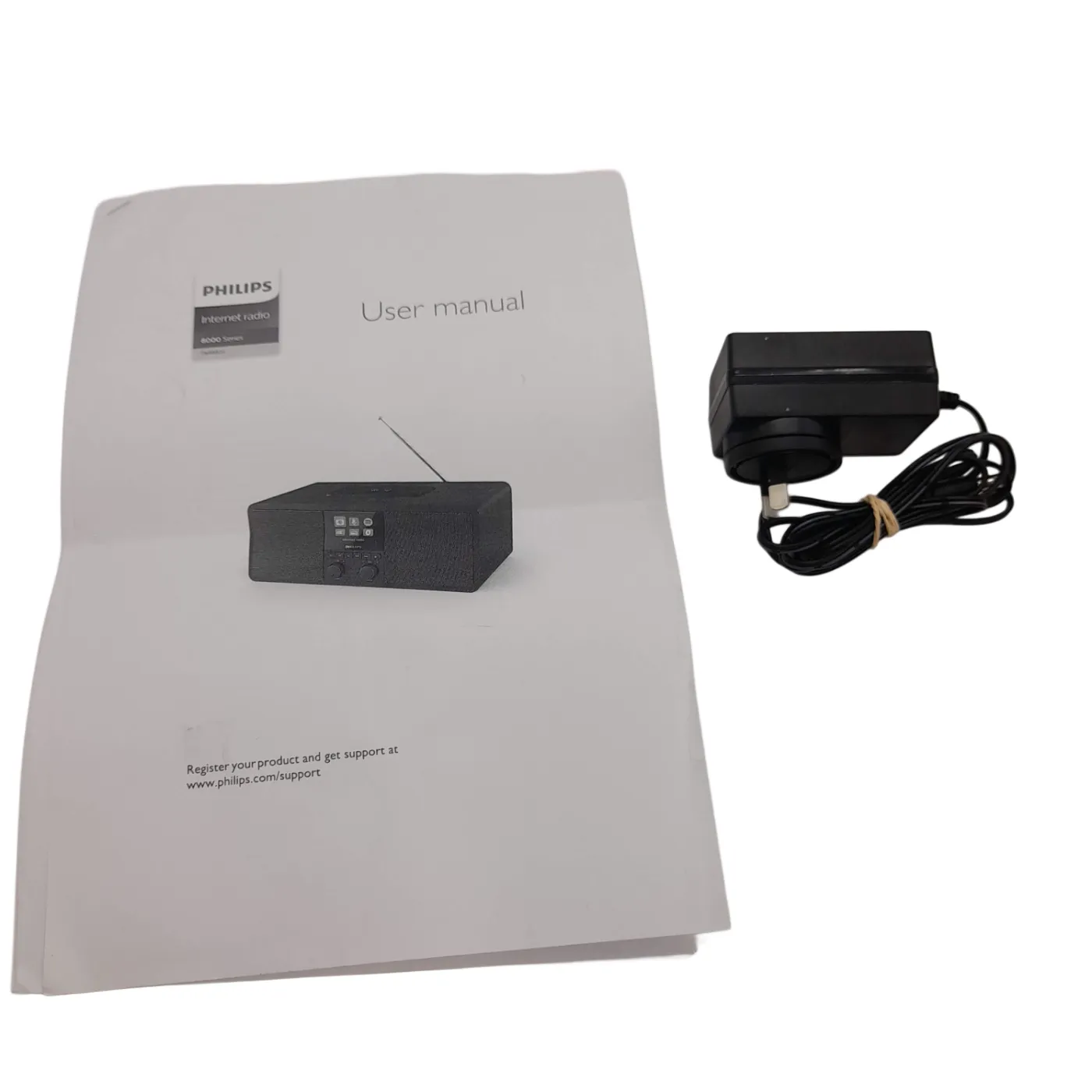 Philips TAR8805 Internet Radio – with Manual + Power Adapter (WL1368152)