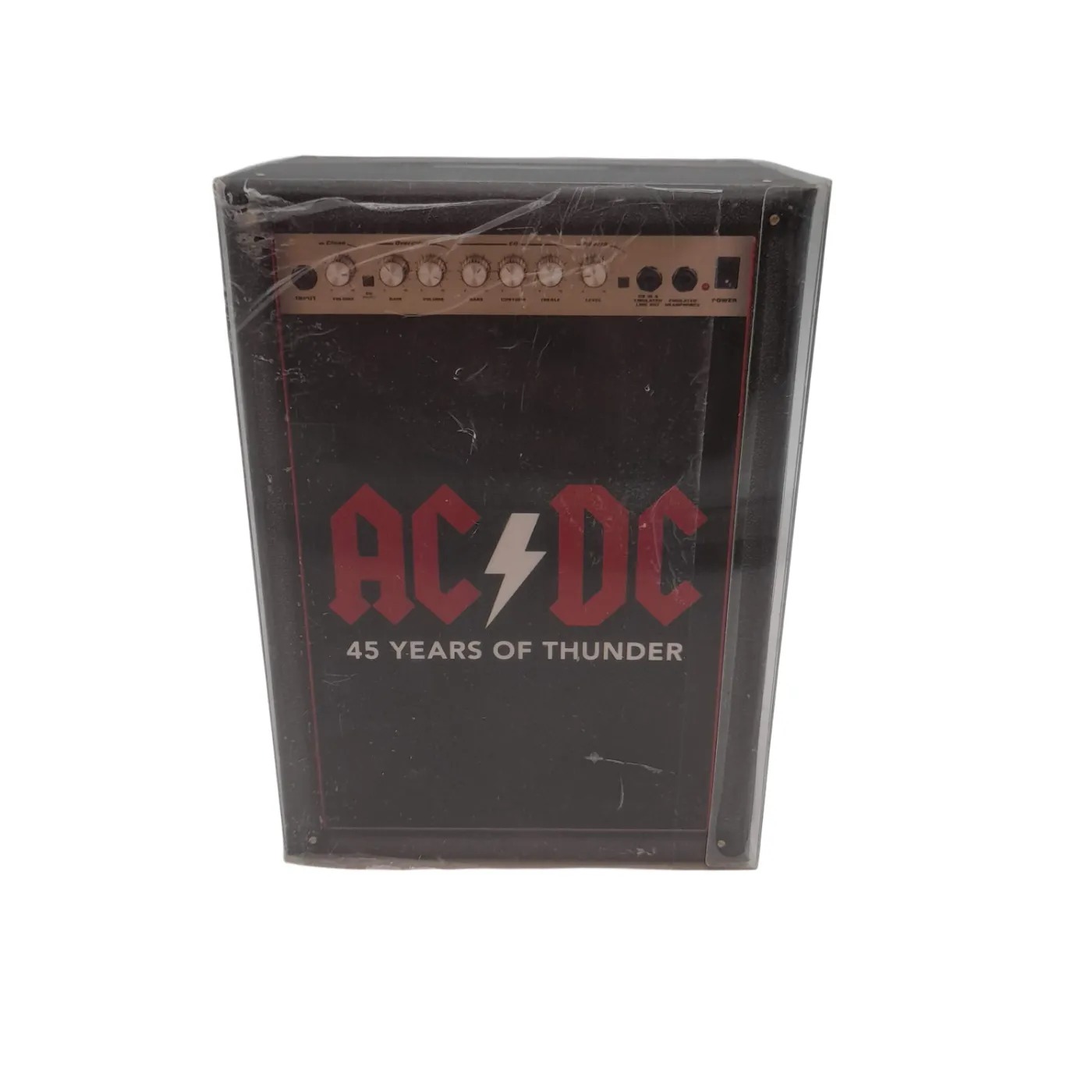 AC/DC 45 Years of Thunder 2018 $5 Fine Silver Nickel Plated Triangular Coin (WL 1409188)