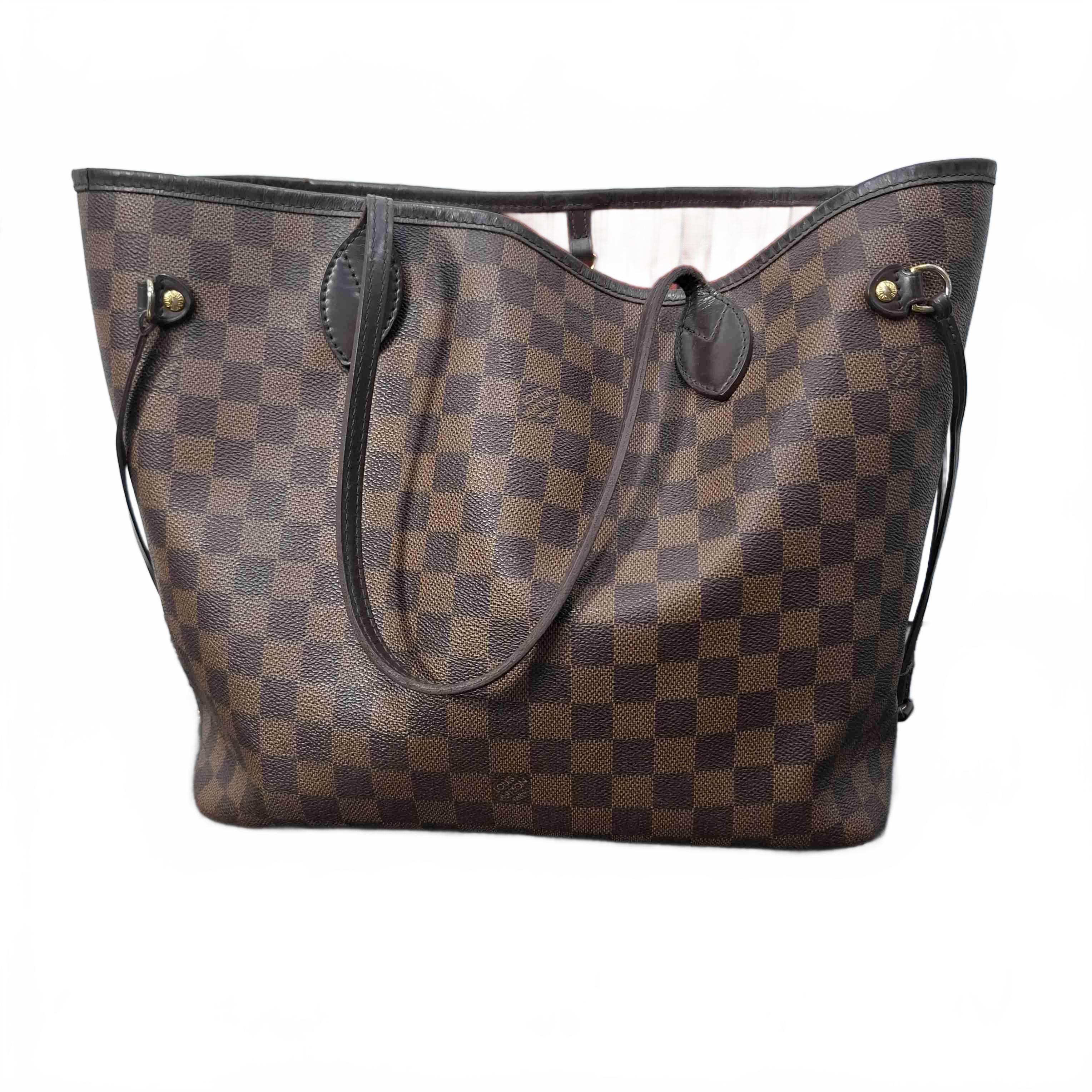 Louis Vuitton Damier Ebene Canvas Handbag (WR 1434897)