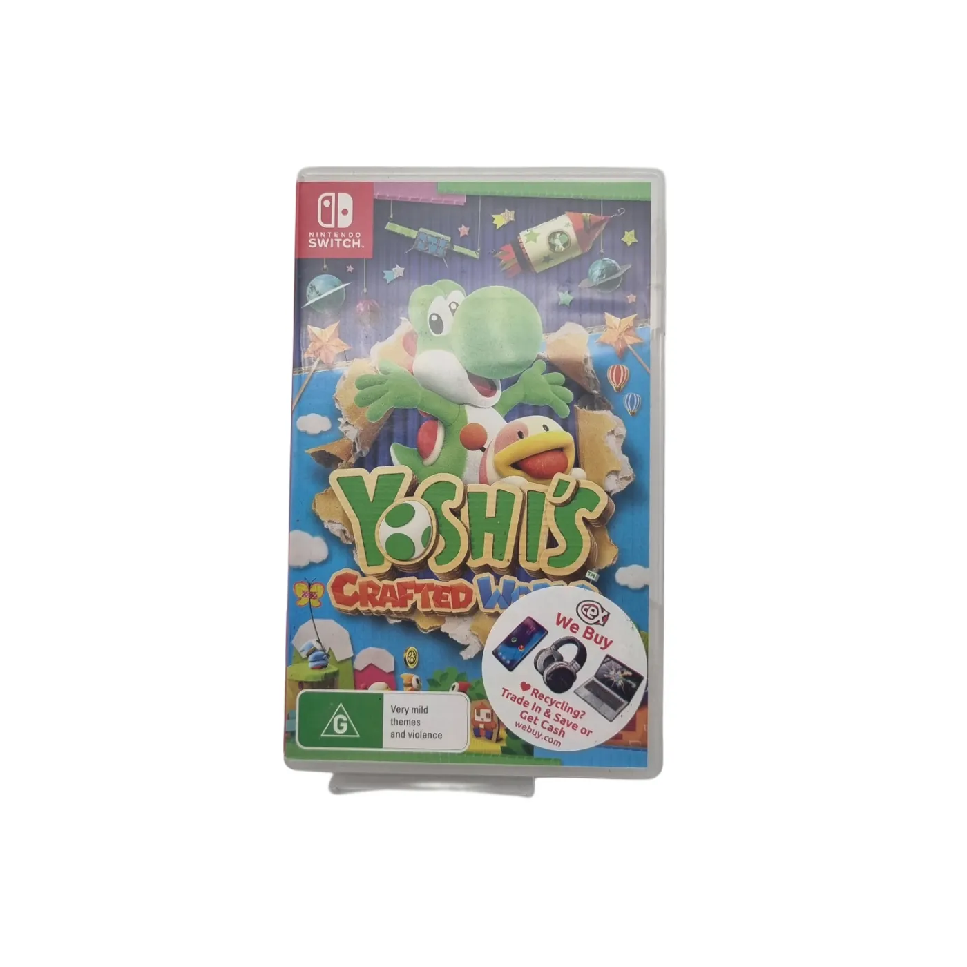 Yoshis Crafted Work Nintendo Switch Game In Case