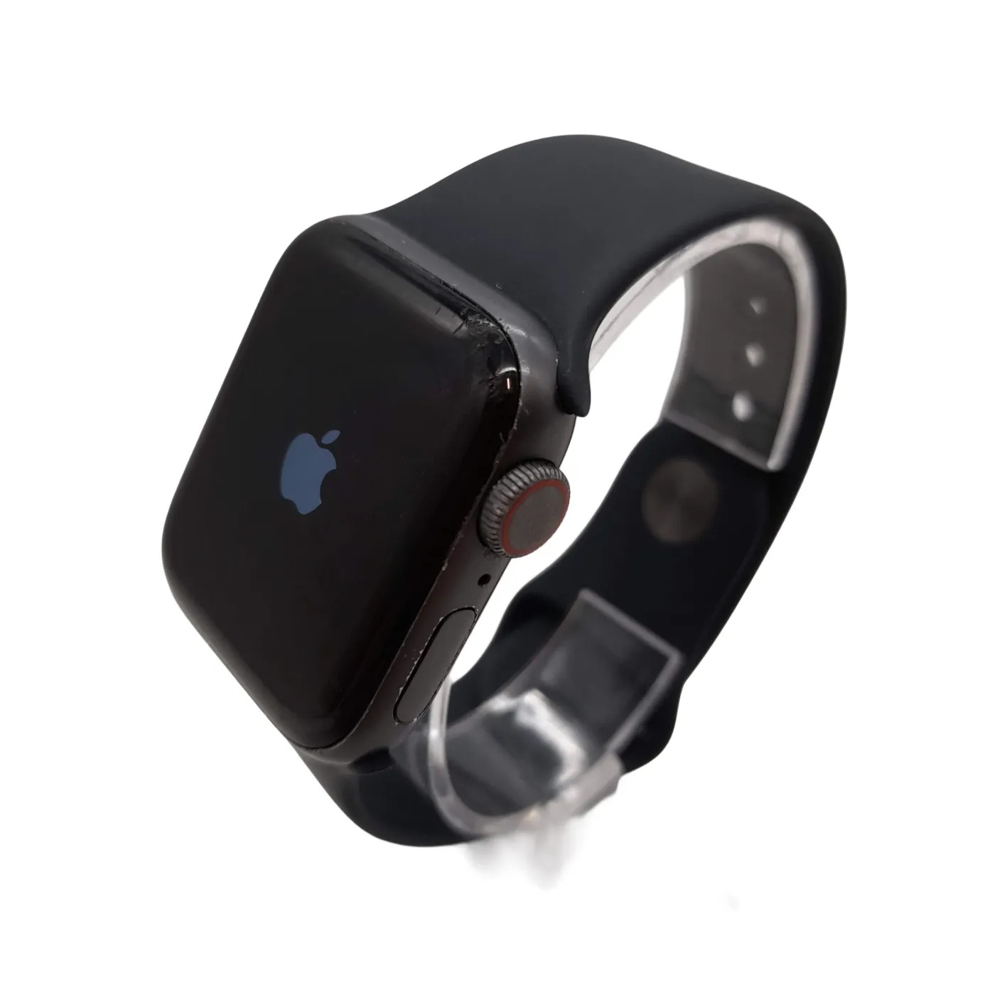 Apple Watch Series 4 GPS LTE 40mm Black + Charger *Severely Scratched Face* (WR)
