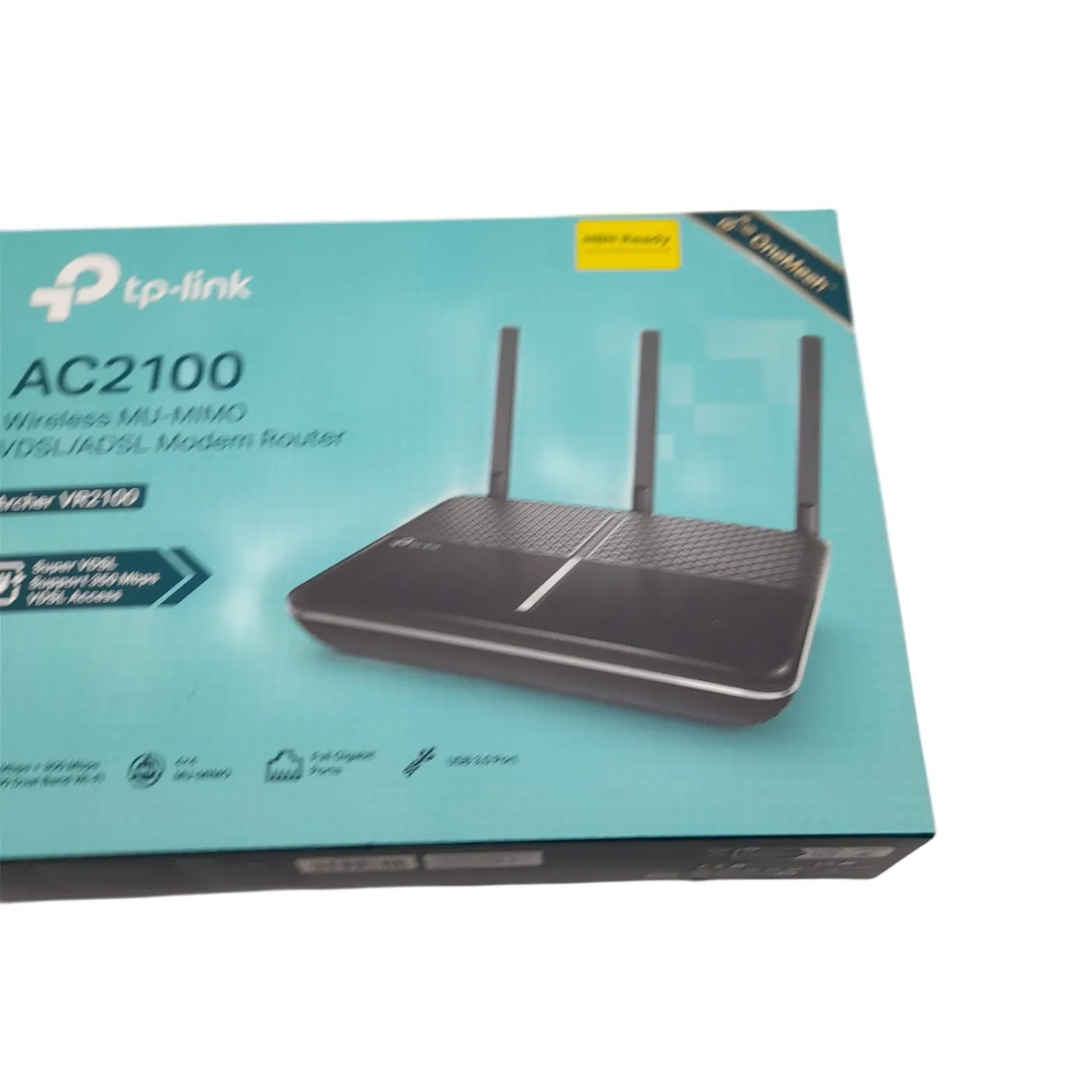 TP-LINK Archer VR2100 AC2100 Wireless MU-MIMO VDSL/ADSL Modem Router *As New* in Box With Power (WL1414069)