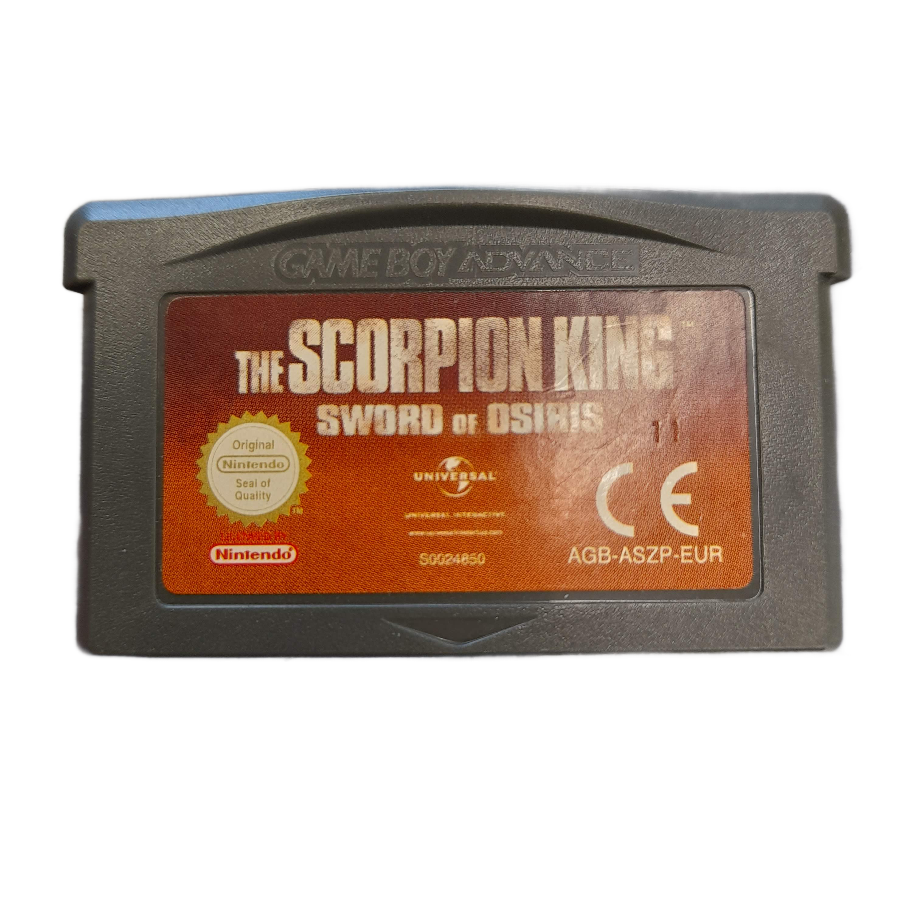 Nintendo Game Boy Advance Game The Scorpion King Sword Of Osiris Cartridge Only UNTESTED (GE 1417554)