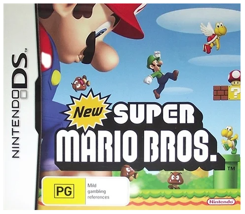 New Super Mario Bros Nintendo DS Game – Very Good Condition With Case No Manual