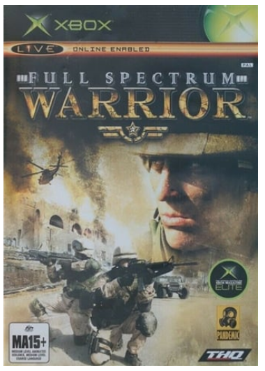 Full Spectrum Warrior Ten Hammers Xbox Game Good Condition with Manual