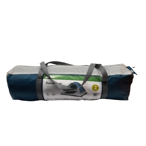 Anko 3 Person Dome Tent Blue (MR)
