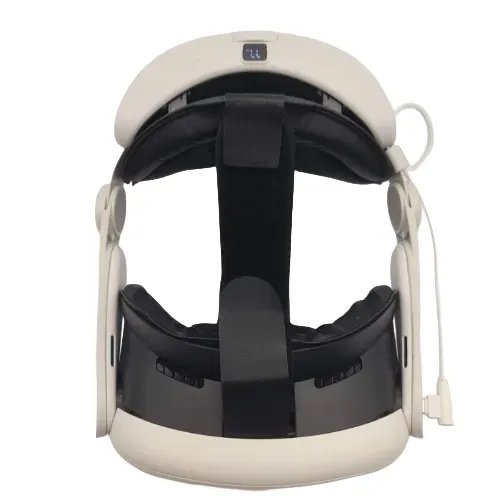 Meta Quest 3 128GB Virtual Reality Headset In Original Box With Upgraded Head Strap With Built-In Battery Pack