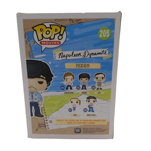 Napoleon Dynamite: Pedro #205 Pop Movies Figurine Good Condition In Box (CP-1353360)